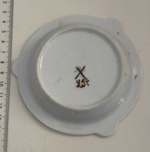 Runder porzellan aschenbecher - runder, porzellan-aschenbecher