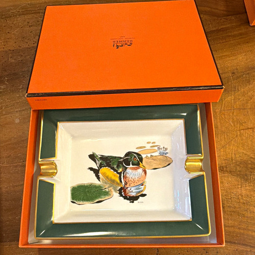 Hermès aschenbecher porzellan - aschenbecher,