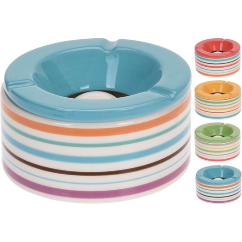 Aschenbecher keramik bunt - aschenbecher,