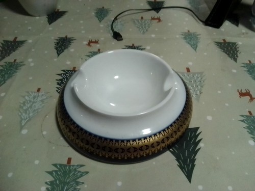 Vintage porzellan aschenbecher - vintage,