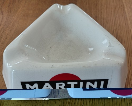 Martini aschenbecher porzellan - martini,