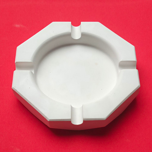 Keramik aschenbecher weiß - aschenbecher,