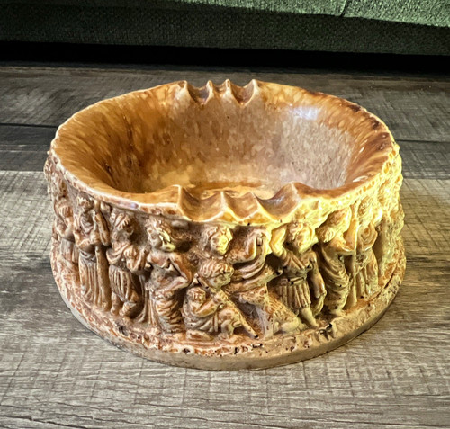 Runder keramik aschenbecher - runder, keramik-aschenbecher