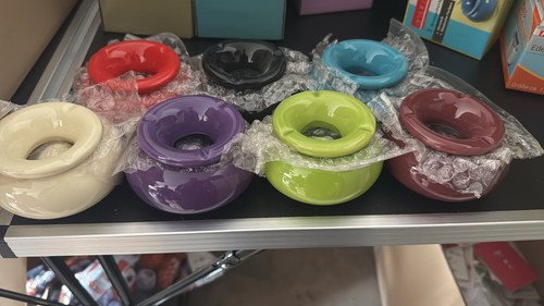 Keramik aschenbecher rund - keramik,