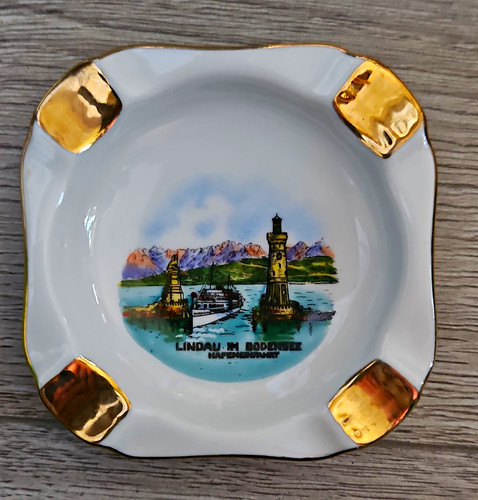 Bavaria porzellan aschenbecher - bavaria,