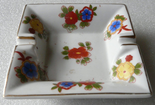 Vintage porzellan aschenbecher - vintage,