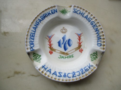 Aschenbecher,Porzellanfabriken