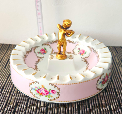 Limoges porzellan aschenbecher - porzellan,